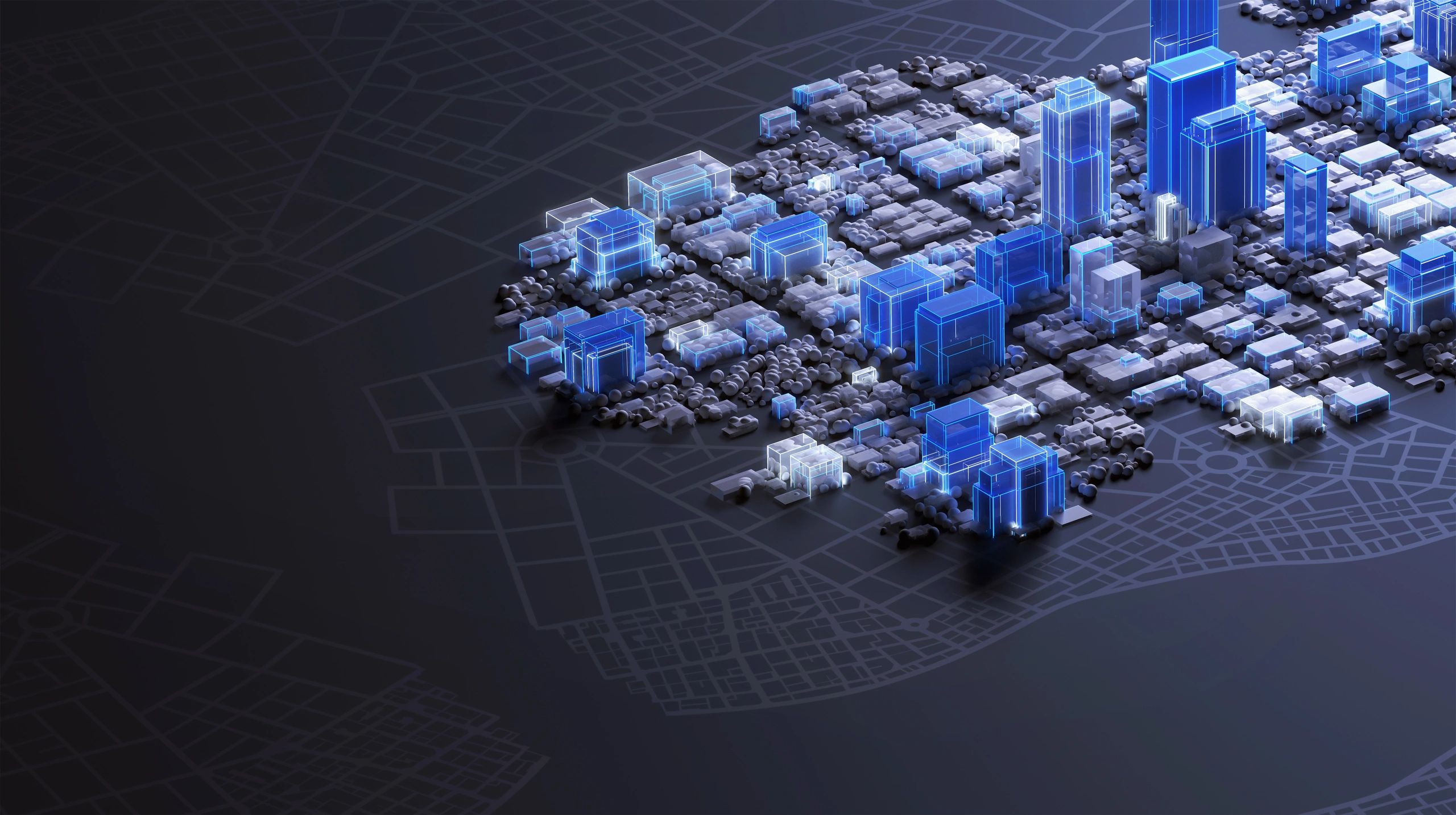 Digital infrastructure model representing retrofit planning and systems integration